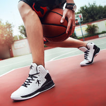Load image into Gallery viewer, Man Jordan Basketball Shoes Men's Cushioning Light Basketball Sneakers Anti-skid Breathable Outdoor Sports High-top Jordan Shoes
