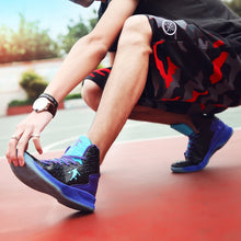 Load image into Gallery viewer, Man Jordan Basketball Shoes Men's Cushioning Light Basketball Sneakers Anti-skid Breathable Outdoor Sports High-top Jordan Shoes