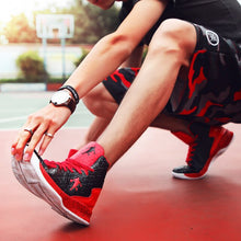 Load image into Gallery viewer, Man Jordan Basketball Shoes Men's Cushioning Light Basketball Sneakers Anti-skid Breathable Outdoor Sports High-top Jordan Shoes
