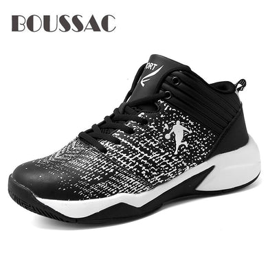 BOUSSAC Couple Jordan Basketball Shoes Men Buffering Basketball Sneakers Outdoor Air Cushion Breathable Basketball Shoes Unisex