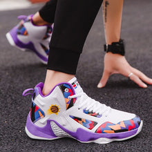Load image into Gallery viewer, Man High-top Jordan Basketball Shoes Men's Cushioning Light Basketball Sneakers Anti-skid Breathable Outdoor Sports Jordan Shoes