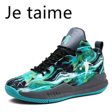 Load image into Gallery viewer, Man Light Jordan Basketball Shoes Breathable Anti-slip Basketball Sneakers Men Lace-up Sports Gym Ankle Boots Shoes Basket Homme