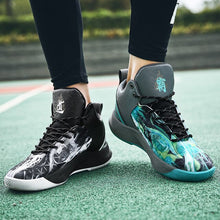 Load image into Gallery viewer, Man Light Jordan Basketball Shoes Breathable Anti-slip Basketball Sneakers Men Lace-up Sports Gym Ankle Boots Shoes Basket Homme