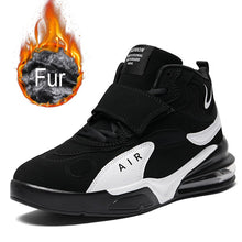 Load image into Gallery viewer, Winter Warm Boots Couple Sneakers High Top Mens Basketball Shoes Cushioning Basketball Sneakers Outdoor Sports Jordan Shoes