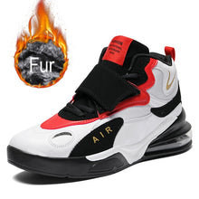 Load image into Gallery viewer, Winter Warm Boots Couple Sneakers High Top Mens Basketball Shoes Cushioning Basketball Sneakers Outdoor Sports Jordan Shoes