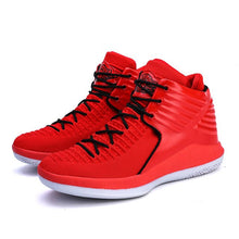 Load image into Gallery viewer, Man Light Jordan Basketball Shoes Breathable Anti-slip Basketball Sneakers Men Lace-up Sports Gym Ankle Boots Shoes Basket Homme