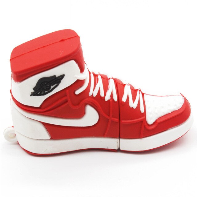 JASTER Hot fashion Cartoon Nike Jordan sneakers %100 Real capacity USB 2.0 4GB 8GB 16GB 32GB 64GB gift USB Flash Memory Stick