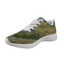 Load image into Gallery viewer, New Sneakers Women Flats Nurse Shoes Spring Painting Art Printed White bottom Comfortable Flats Breathable Vincent van Gogh
