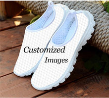 Load image into Gallery viewer, Female Causal Flats ShoesVincent van Gogh Painting Art Print Light Weight Women Summer Sneakers Breathable Mesh Shoes