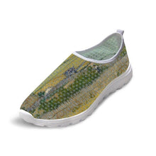 Load image into Gallery viewer, Female Causal Flats ShoesVincent van Gogh Painting Art Print Light Weight Women Summer Sneakers Breathable Mesh Shoes