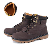 Load image into Gallery viewer, Men's Boots Fashion Super Warm Winter Shoes Outdoor Men Boots Casual Brand Snow Boots Keep Warm Ankle Boots Botas Size 39-46