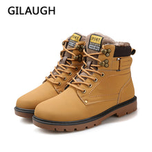 Load image into Gallery viewer, Men's Boots Fashion Super Warm Winter Shoes Outdoor Men Boots Casual Brand Snow Boots Keep Warm Ankle Boots Botas Size 39-46