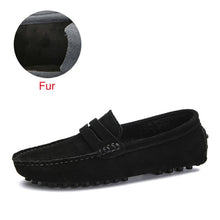 Load image into Gallery viewer, DEKABR Size 49 Men Casual Shoes Fashion Men Shoes Genuine Leather Men Loafers Moccasins Slip On Men&#39;s Flats Male Driving Shoes