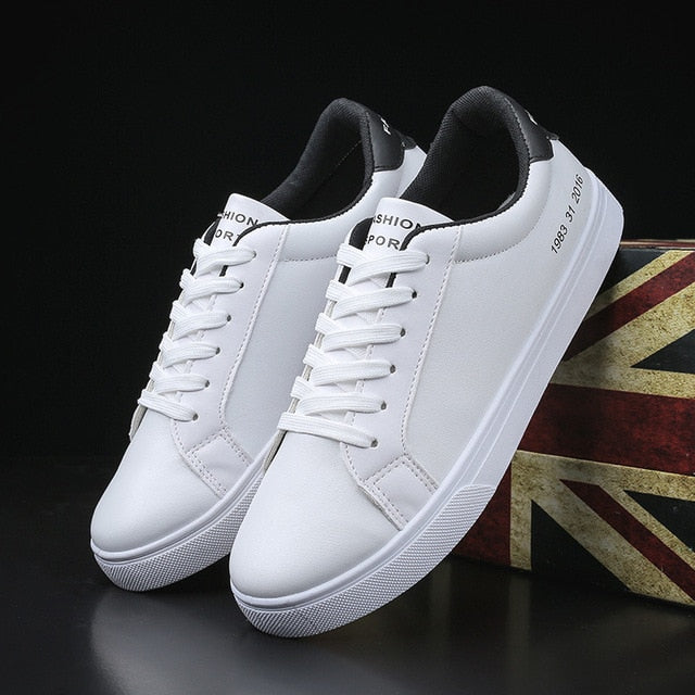 2019 Spring White Shoes Men Casual Shoes Male Sneakers Cool Street Men Shoes Brand Man Footwear KA793