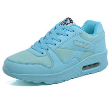 Load image into Gallery viewer, Women Sneakers Breathable Outdoor Walking Shoes Woman Mesh Casual Shoes Pink Lace-Up Ladies Shoes 2019 Fashion Female Sneakers