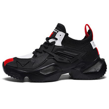 Load image into Gallery viewer, VSIOVRY 2019 New Breathable Leather Sneakers Men Running Shoes Lightweight Outdoor Walking Sport Shoes Soft Sole Men krasovki