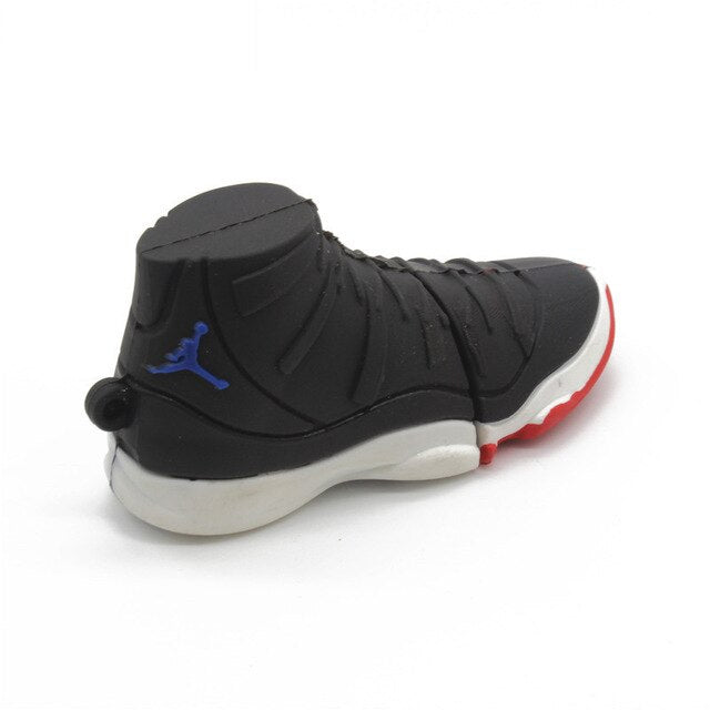 JASTER Fashion hot selling creative U Disk 2.0 64GB 32GB 16GB 8GB 4GB cartoon Nike Jordan sneakers real capacity USB flash drive