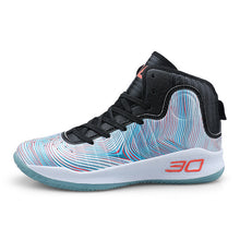 Load image into Gallery viewer, TULUO High-top Basketball Shoes Men Outdoor Cushioning Boots Ankle Sneakers White Breathable Athletic Zapatillas Hombre Jordans