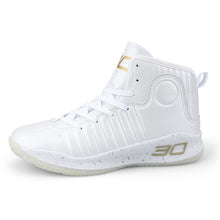 Load image into Gallery viewer, TULUO High-top Basketball Shoes Men Outdoor Cushioning Boots Ankle Sneakers White Breathable Athletic Zapatillas Hombre Jordans