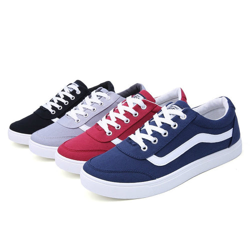 2019 NEW Canvas Breathable Causal Shoes Classic Flat Male Footwear Comfort Men Shoes Leisure Walking Shoes Men's Sneaker