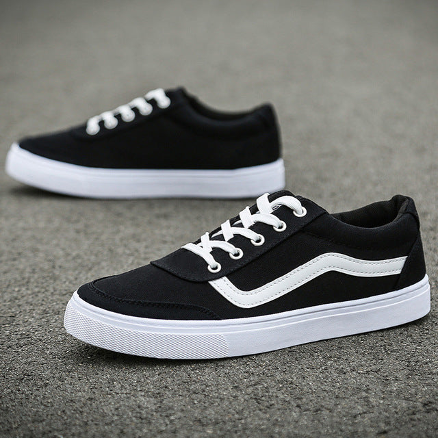 2019 NEW Canvas Breathable Causal Shoes Classic Flat Male Footwear Comfort Men Shoes Leisure Walking Shoes Men's Sneaker