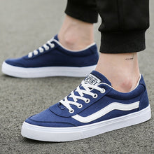 Load image into Gallery viewer, 2019 NEW Canvas Breathable Causal Shoes Classic Flat Male Footwear Comfort Men Shoes Leisure Walking Shoes Men&#39;s Sneaker