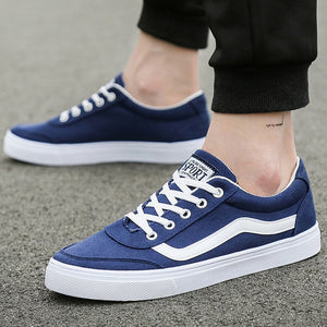 2019 NEW Canvas Breathable Causal Shoes Classic Flat Male Footwear Comfort Men Shoes Leisure Walking Shoes Men's Sneaker