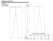 Load image into Gallery viewer, Leggings with Chemistry Pattern