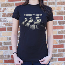 Load image into Gallery viewer, Support The Troops T-Shirt (Ladies)