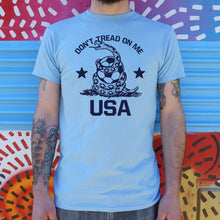 Load image into Gallery viewer, Don&#39;t Tread On Me USA Soccer Snake T-Shirt (Mens)